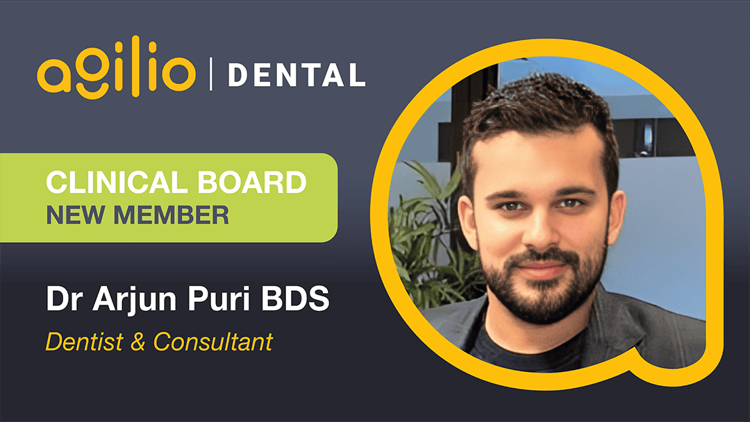 Arjun Puri joins Agilio Dental Clinical Board