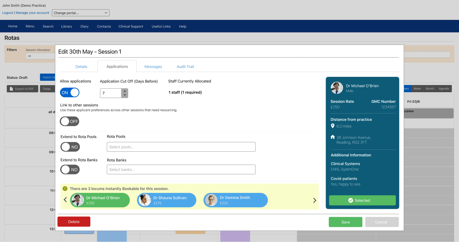MyLocumManager for TeamNet